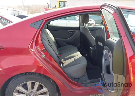 2015 Hyundai Elantra Se from USA, damaged, VIN 5NPDH4AE7FH560668